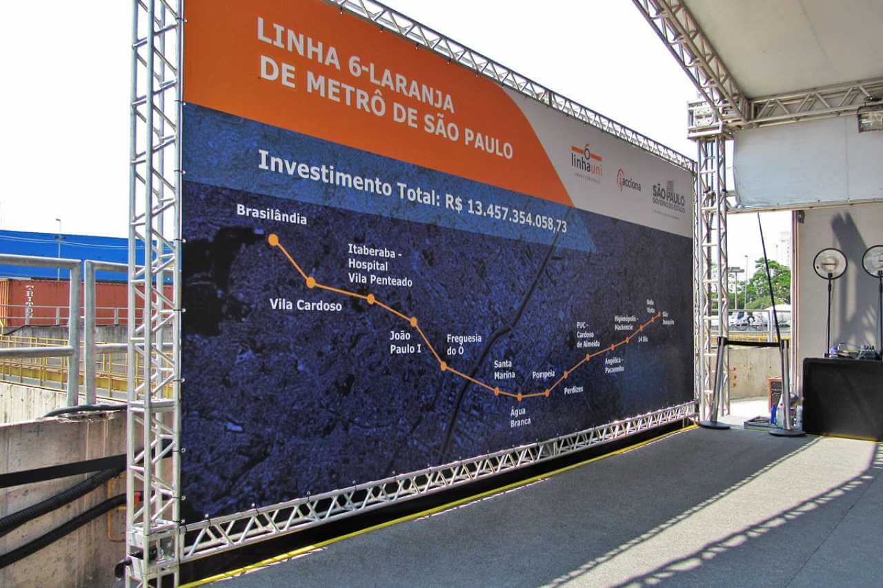 linha 6 laranja do metrô