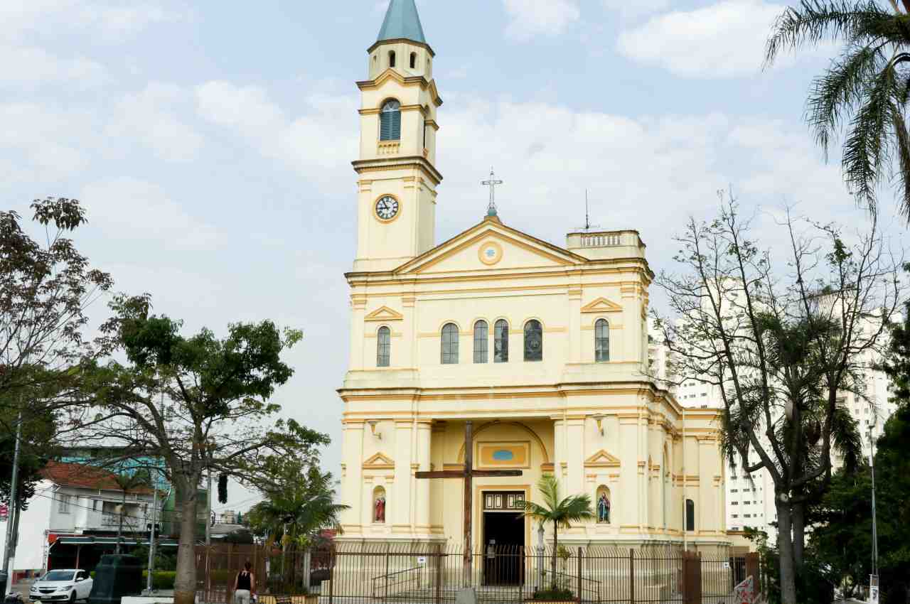 igreja nossa senhora do ó no bairro freguesia do ó